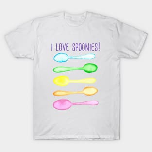 I Love Spoonies! T-Shirt